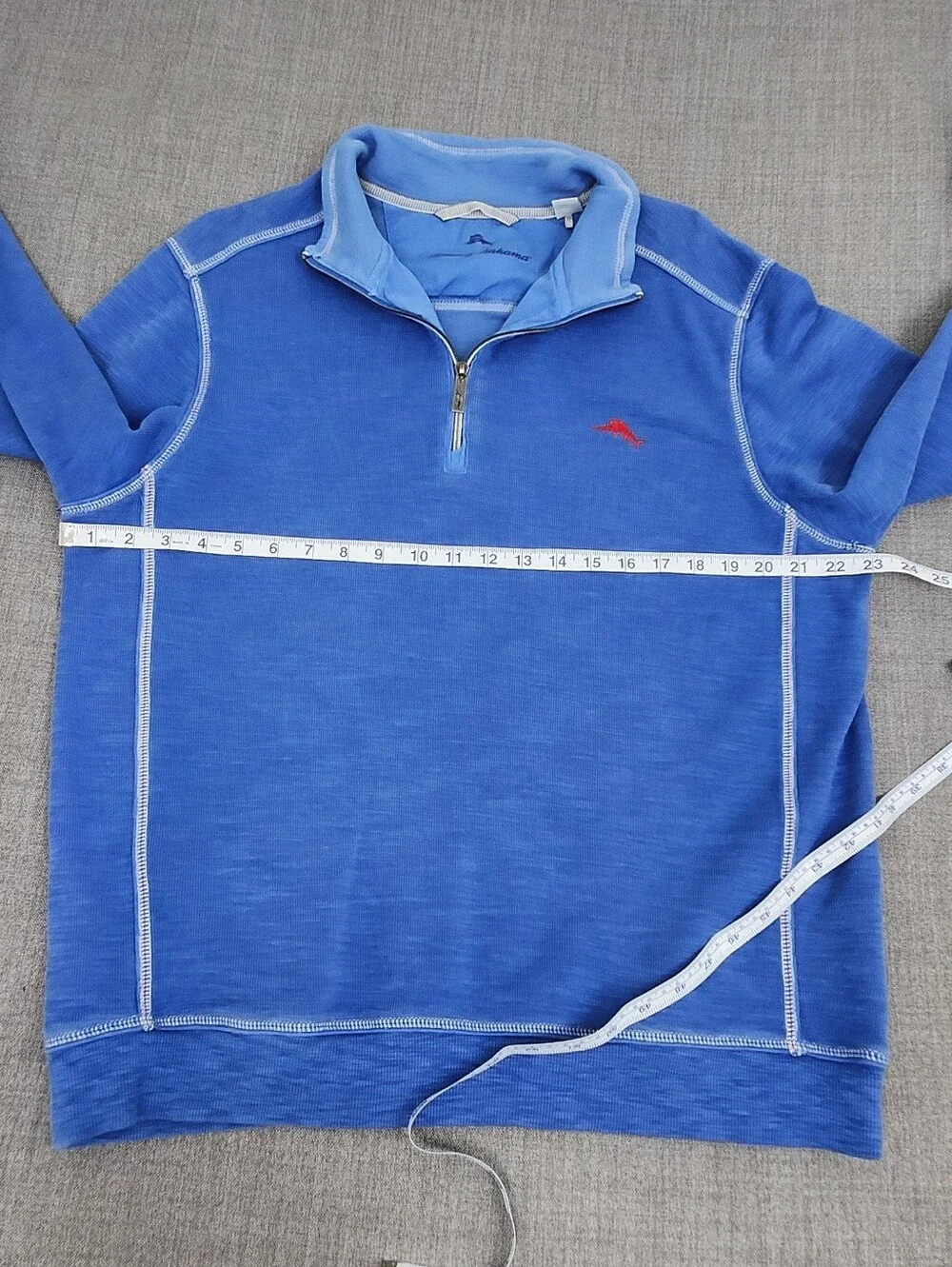 Tommy Bahama Pullover 1/4 Zip Up Sweater. Large